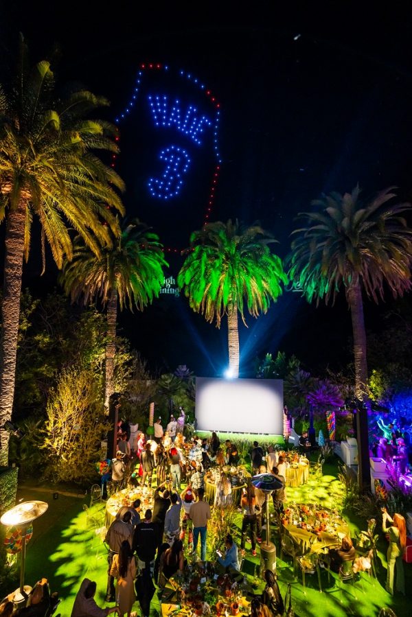 High Dining Drone Show