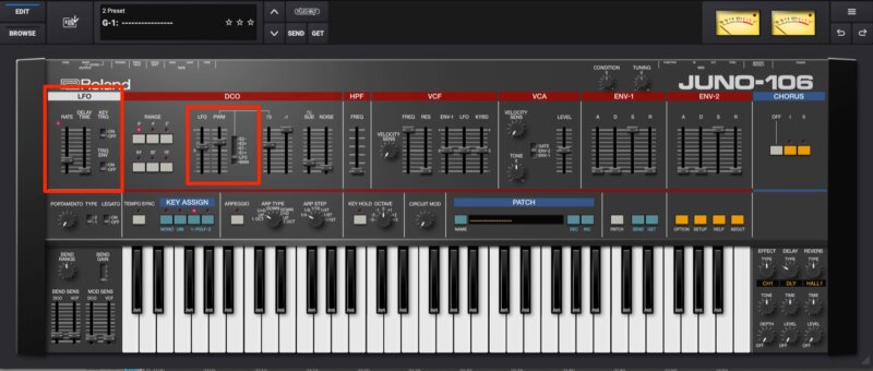 Roland Cloud Juno-106