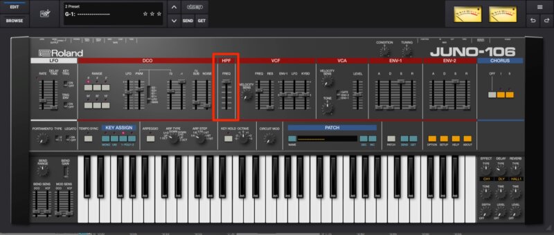 Roland Cloud Juno-106