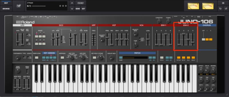 Roland Cloud Juno-106