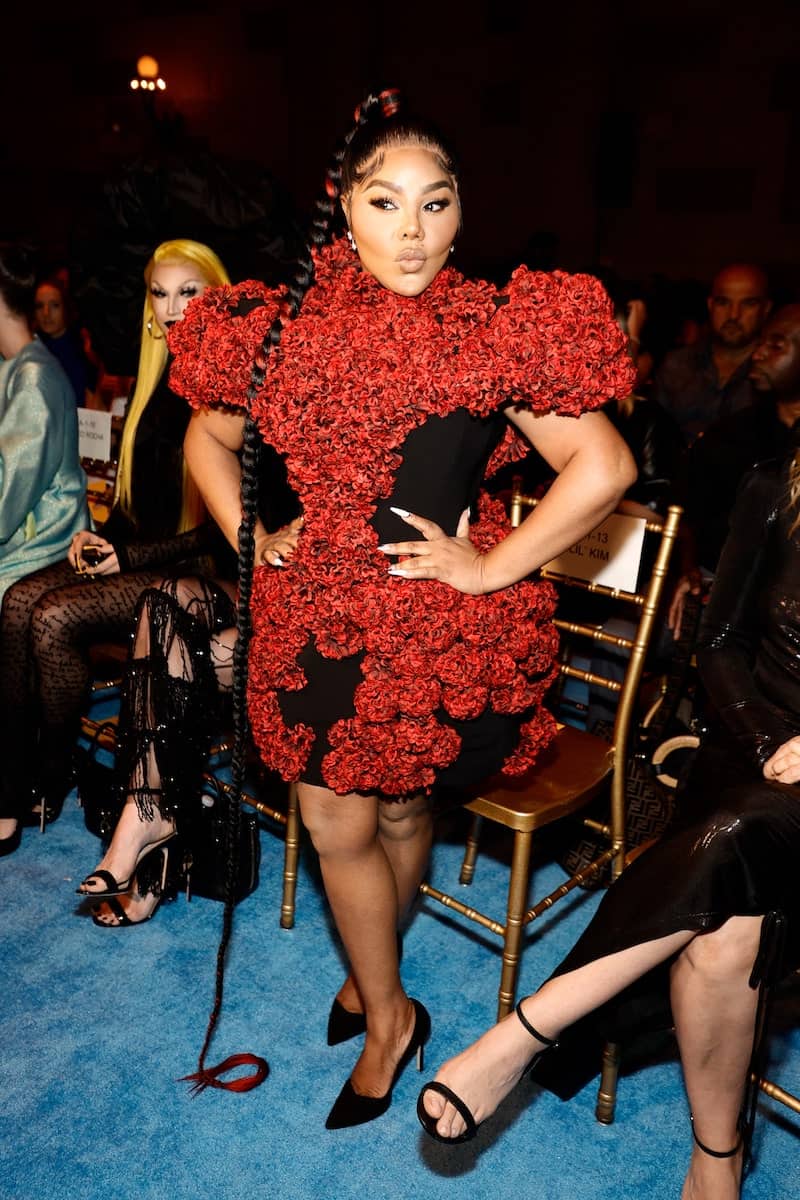 Lil Kim at Christian Siriano