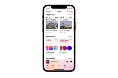 Traverse global cities' Top 25 charts with Apple Music's newest feature