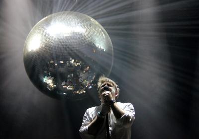 Watch LCD Soundsystem share a grip of hits at first show in more than three years