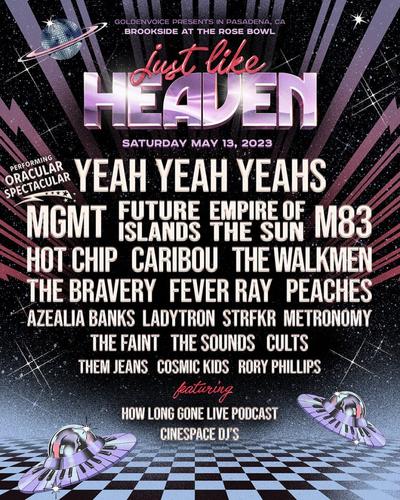 Just Like Heaven 2023 Hits SoCal With MGMT, Metronomy, & More