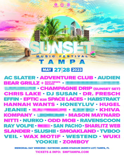 Sunset Music Festival 2023 Unveils Star-Studded Lineup