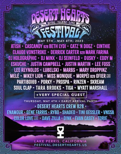 Desert Hearts Reveals Stacked 2023 Festival Lineup