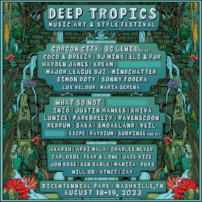 Deep Tropics Unveils Stacked Lineup For Its 2023 Return To Nashville