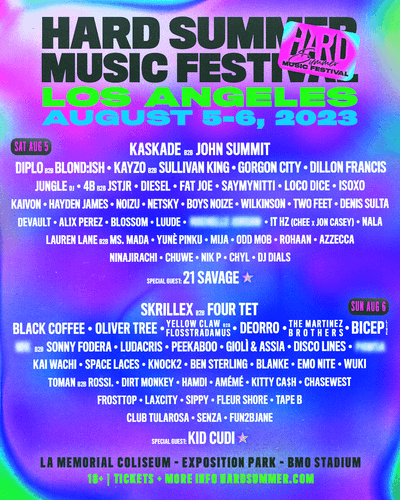 The HARD Summer 2023 Lineup is Massive