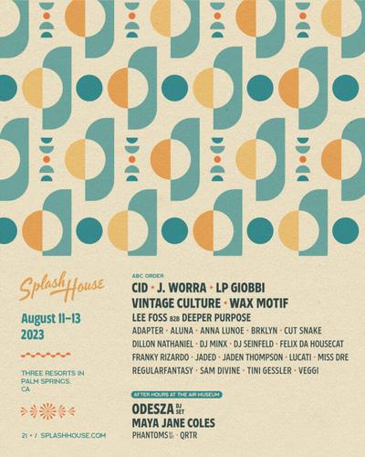 Splash House August 2023 Lineups Are Here For Its 10 Year Anniversary