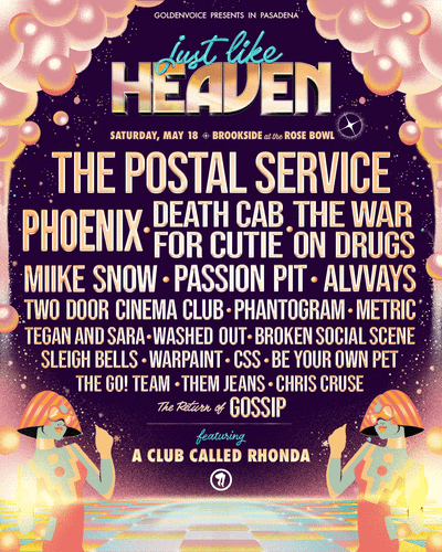 Just Like Heaven is back with another Heavenly Lineup!