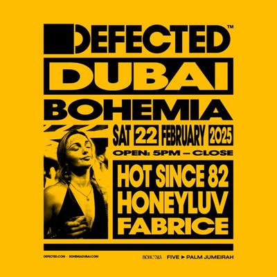 Defected Announces 2025 Residency at FIVE’s Bohemia Beach Club in Dubai !