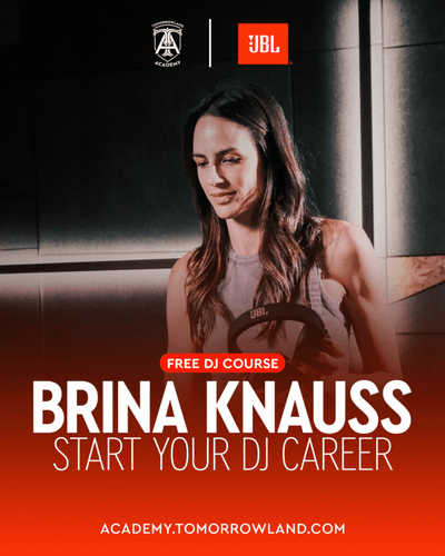 The Online Tomorrowland DJ & Producing Academy is joining forces with JBL and Brina Knauss !