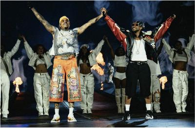 Usher and Chris Brown Launch The R&B Tour with Sold-Out Denver Spectacle