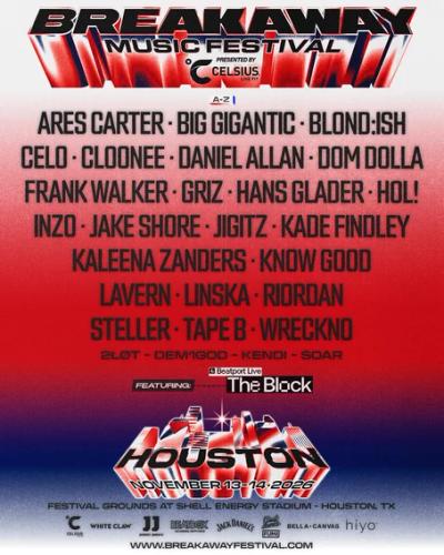 Breakaway Houston Closes Its Biggest Year with Dom Dolla and GRiZ
